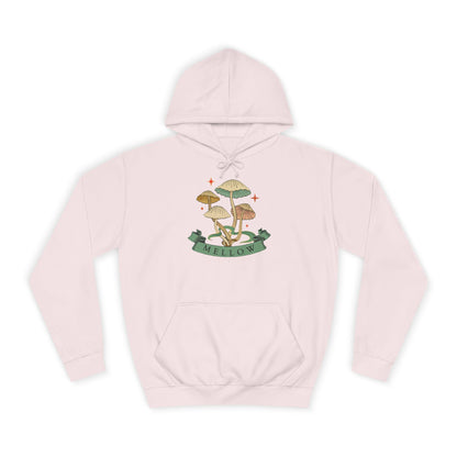 Cozy Mushroom College Hoodie, Unisex Sweatshirt for Students, Gift for Graduates, Cool Campus Attire, Casual Wear, Fall Fashion