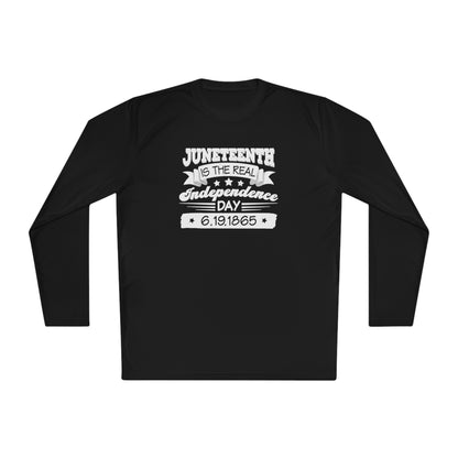 Unisex Lightweight Long Sleeve Juneteenth Tee