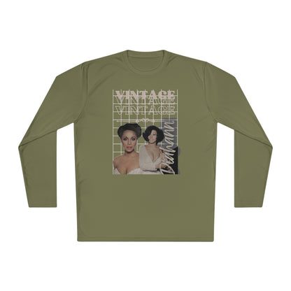 Unisex Lightweight Long Sleeve Vintage Diahann Tee