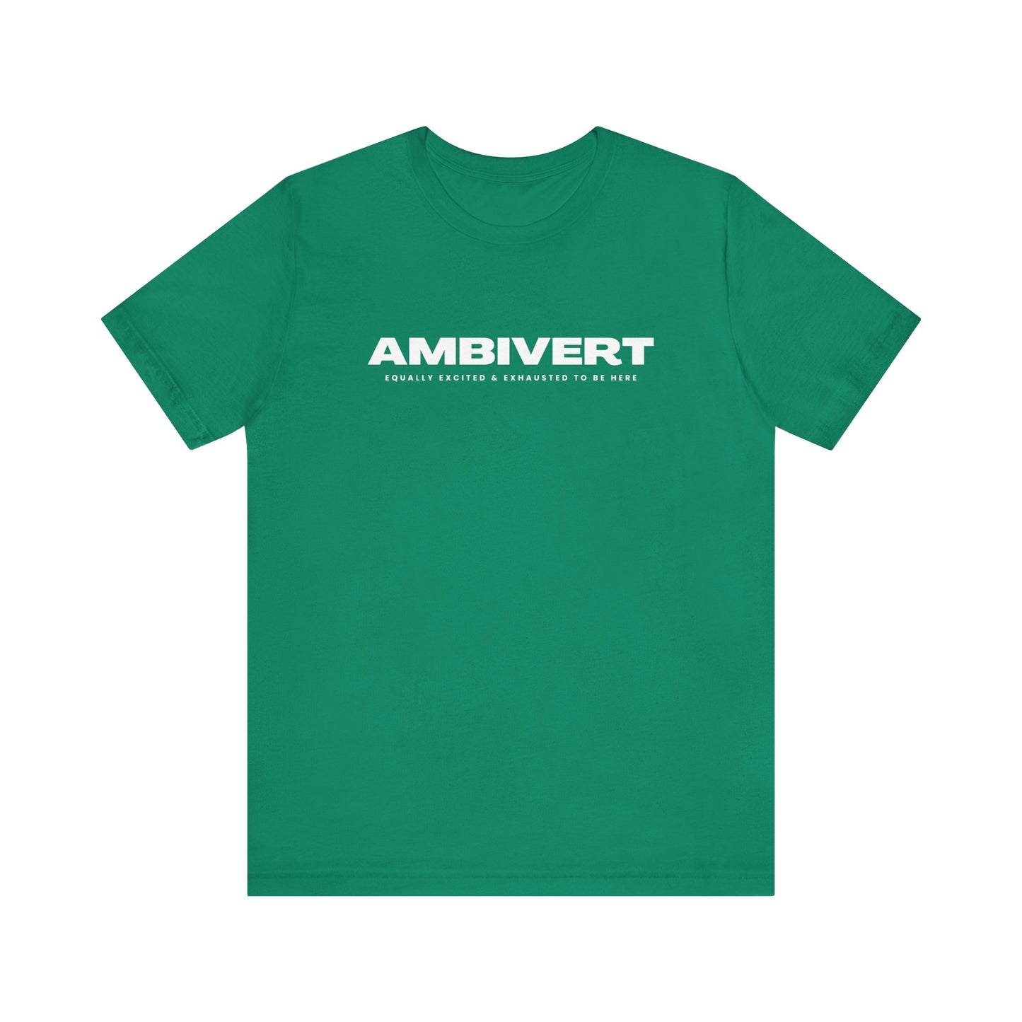 Ambivert Graphic Tee - Perfect for Social Chameleons