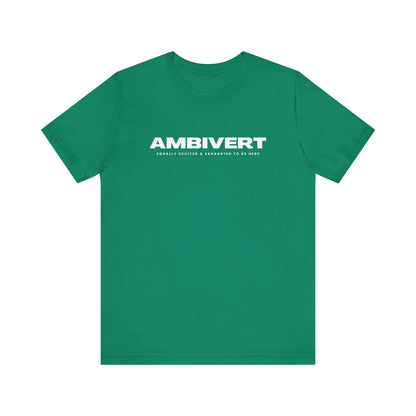 Ambivert Graphic Tee - Perfect for Social Chameleons