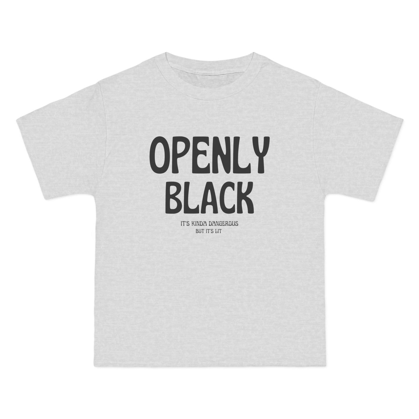 Openly Black  Retro Print Beefy-T®  Short-Sleeve T-Shirt