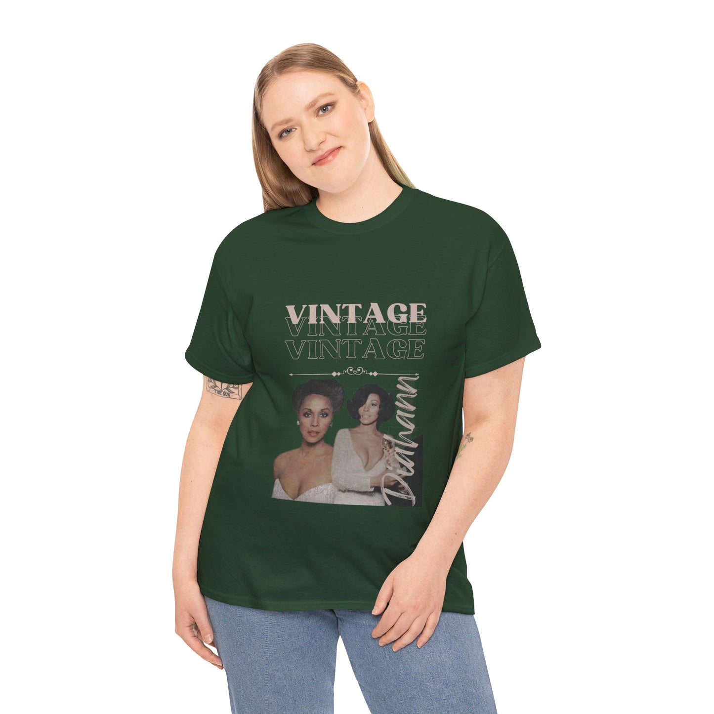 Unisex Heavy Wintage Diahann Cotton Tee