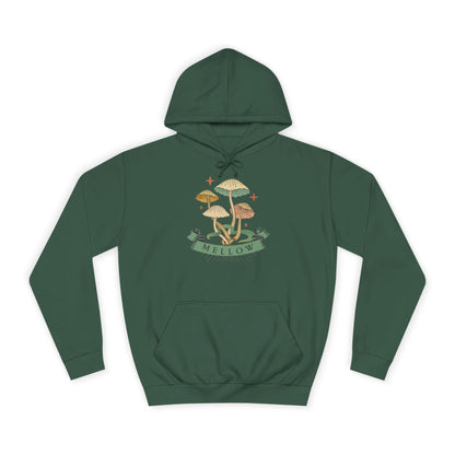 Cozy Mushroom College Hoodie, Unisex Sweatshirt for Students, Gift for Graduates, Cool Campus Attire, Casual Wear, Fall Fashion