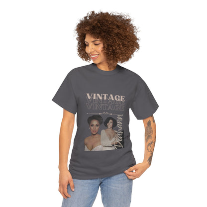 Unisex Heavy Wintage Diahann Cotton Tee