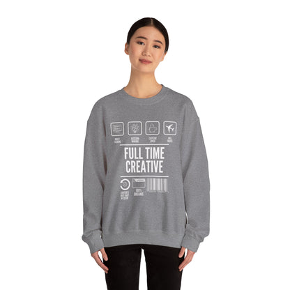 Unisex Heavy Blend™ Full Time Creative Crewneck Sweatshirt