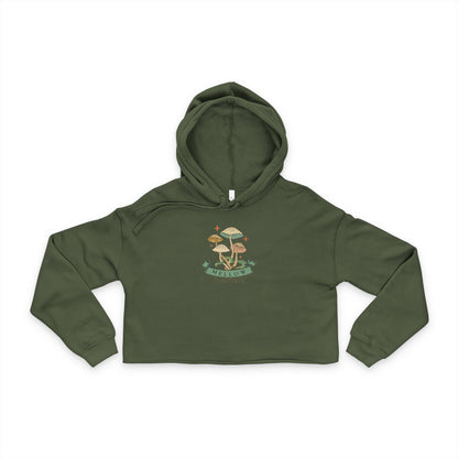 Mushroom Magic Women's Cropped Hoodie | Boho Chic Style, Trendy Urban Apparel, Gift for Nature Lovers, Cozy Casual Wear, Unique [...]