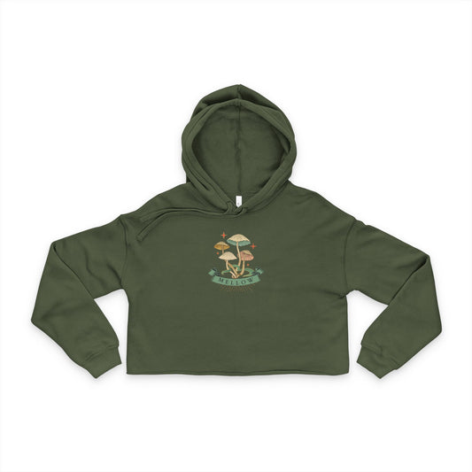 Mushroom Magic Women's Cropped Hoodie | Boho Chic Style, Trendy Urban Apparel, Gift for Nature Lovers, Cozy Casual Wear, Unique [...]