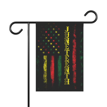 Juneteenth Flag Garden & House Banner