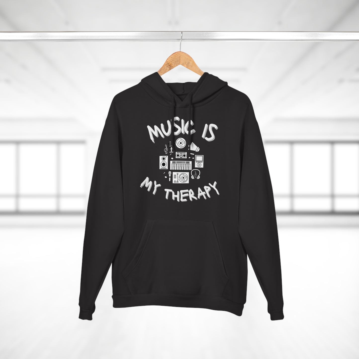 Music Therapy Unisex Pullover Hoodie