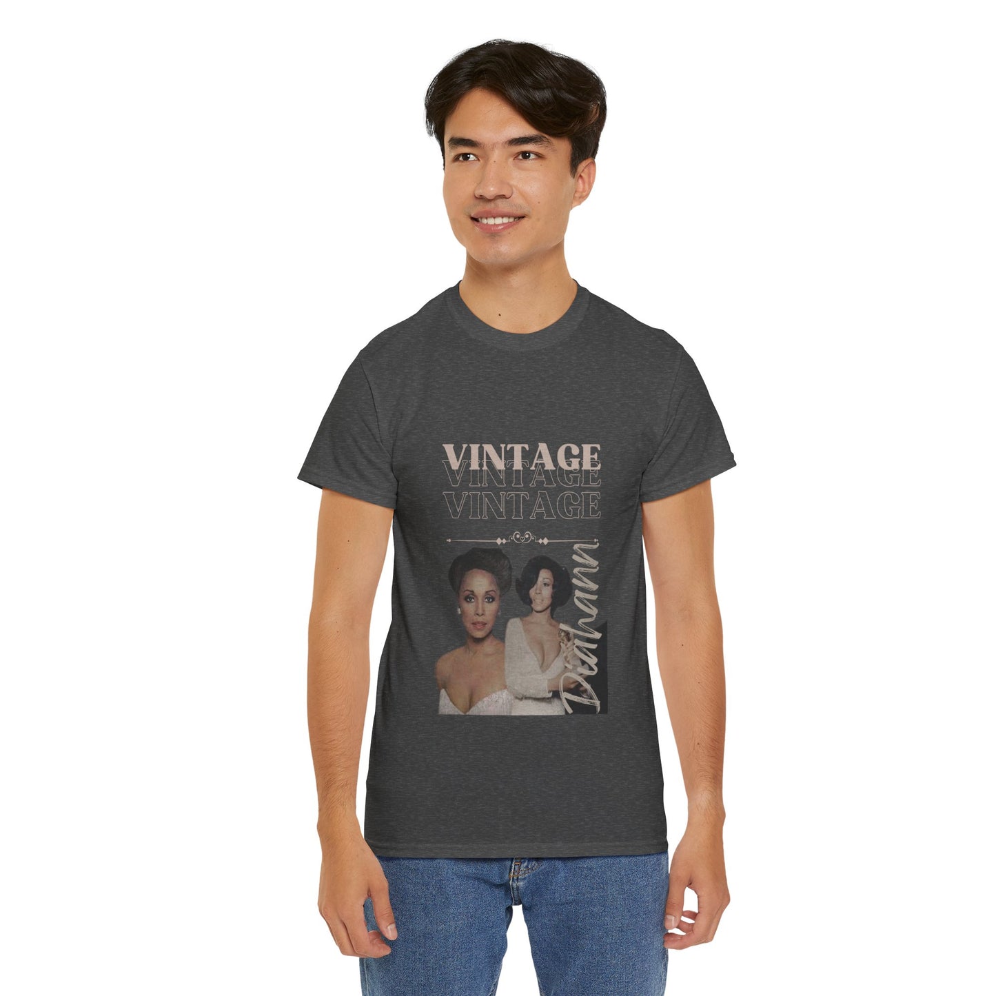 Unisex Heavy Wintage Diahann Cotton Tee