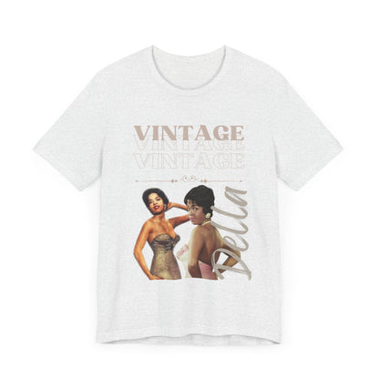 Unisex Jersey Short Sleeve Vintage Della Tee