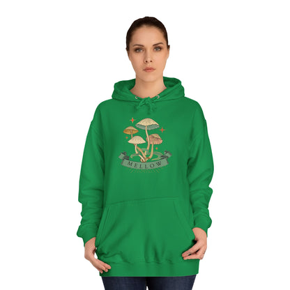 Cozy Mushroom College Hoodie, Unisex Sweatshirt for Students, Gift for Graduates, Cool Campus Attire, Casual Wear, Fall Fashion