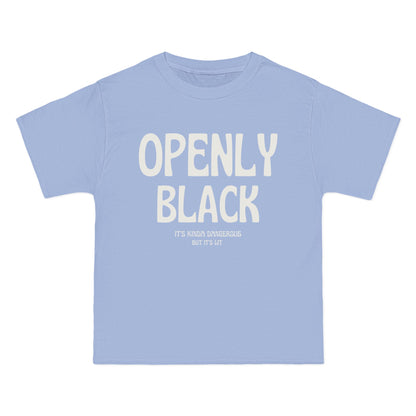 Beefy-T®  Openly Black Short-Sleeve T-Shirt