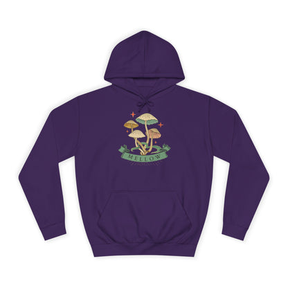 Cozy Mushroom College Hoodie, Unisex Sweatshirt for Students, Gift for Graduates, Cool Campus Attire, Casual Wear, Fall Fashion