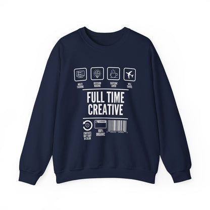 Unisex Heavy Blend™ Full Time Creative Crewneck Sweatshirt