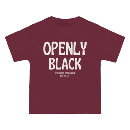 Beefy-T®  Openly Black Short-Sleeve T-Shirt