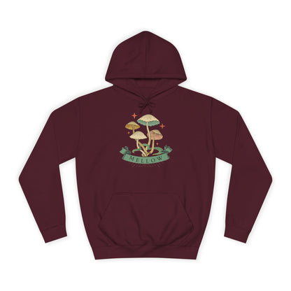 Cozy Mushroom College Hoodie, Unisex Sweatshirt for Students, Gift for Graduates, Cool Campus Attire, Casual Wear, Fall Fashion
