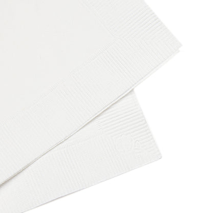 White Coined Wipe your mouth Napkins