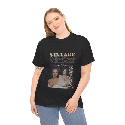 Unisex Heavy Wintage Diahann Cotton Tee