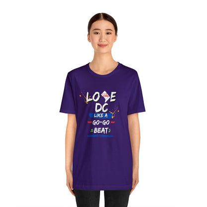 Unisex Jersey Short Sleeve Love DC Tee