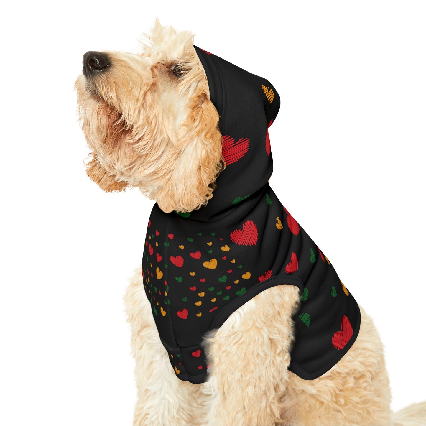 Pet Juneteenth Heart Hoodie