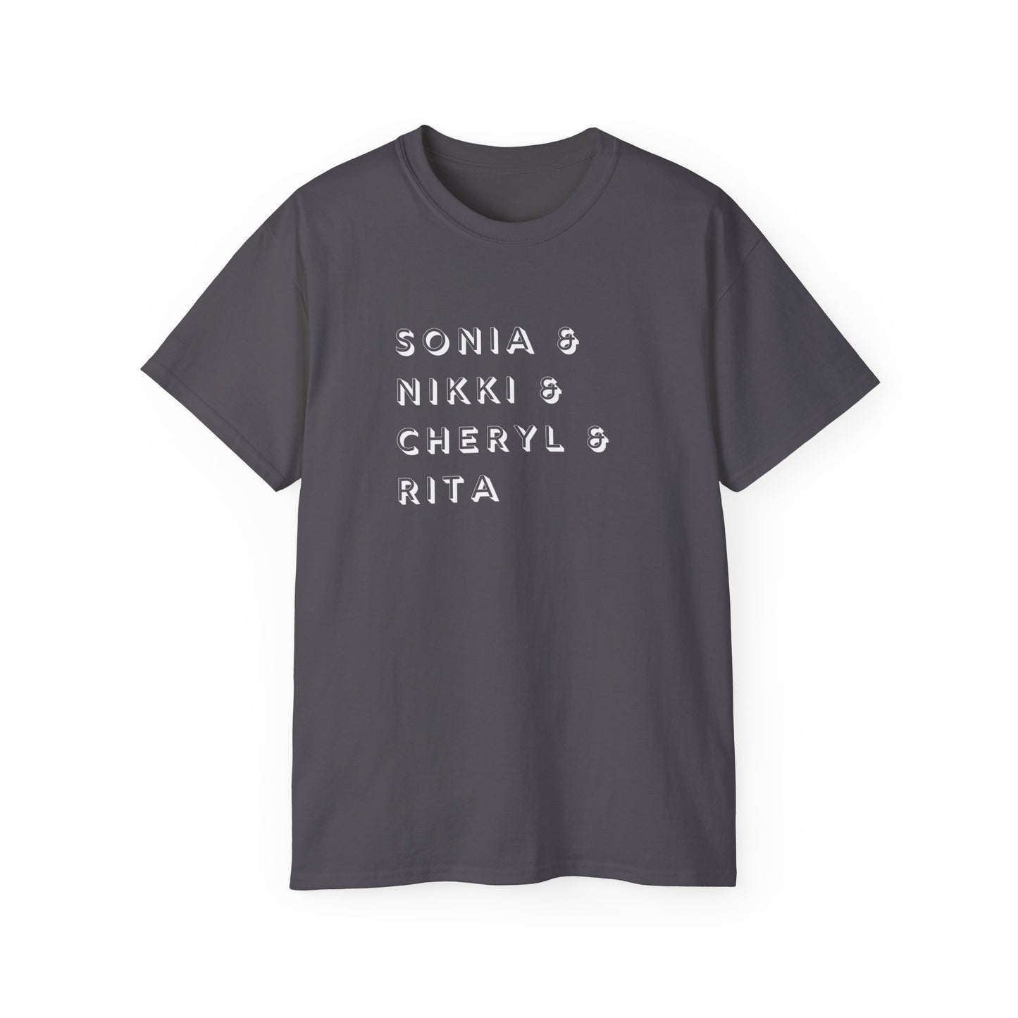 Unisex Ultra Cotton Black & White Women Poet Tee