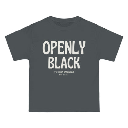 Beefy-T®  Openly Black Short-Sleeve T-Shirt