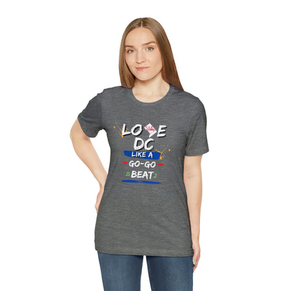 Unisex Jersey Short Sleeve Love DC Tee