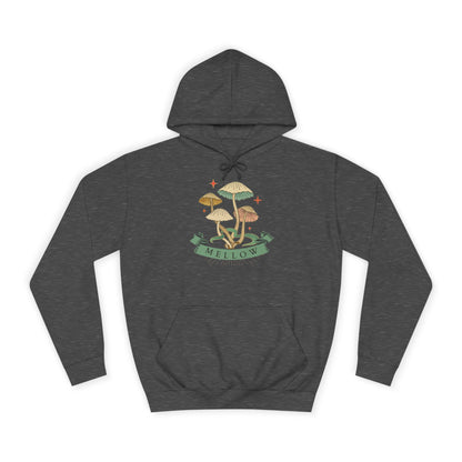 Cozy Mushroom College Hoodie, Unisex Sweatshirt for Students, Gift for Graduates, Cool Campus Attire, Casual Wear, Fall Fashion