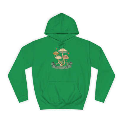 Cozy Mushroom College Hoodie, Unisex Sweatshirt for Students, Gift for Graduates, Cool Campus Attire, Casual Wear, Fall Fashion