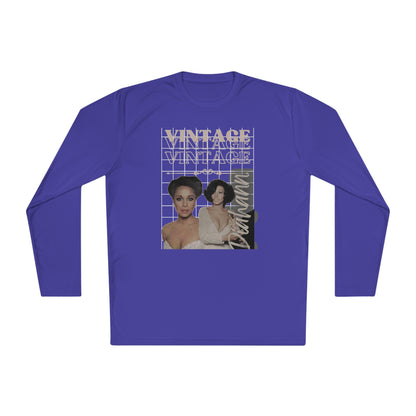 Unisex Lightweight Long Sleeve Vintage Diahann Tee