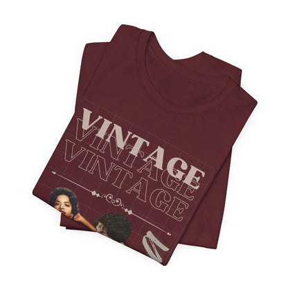 Unisex Jersey Short Sleeve Vintage Della Tee