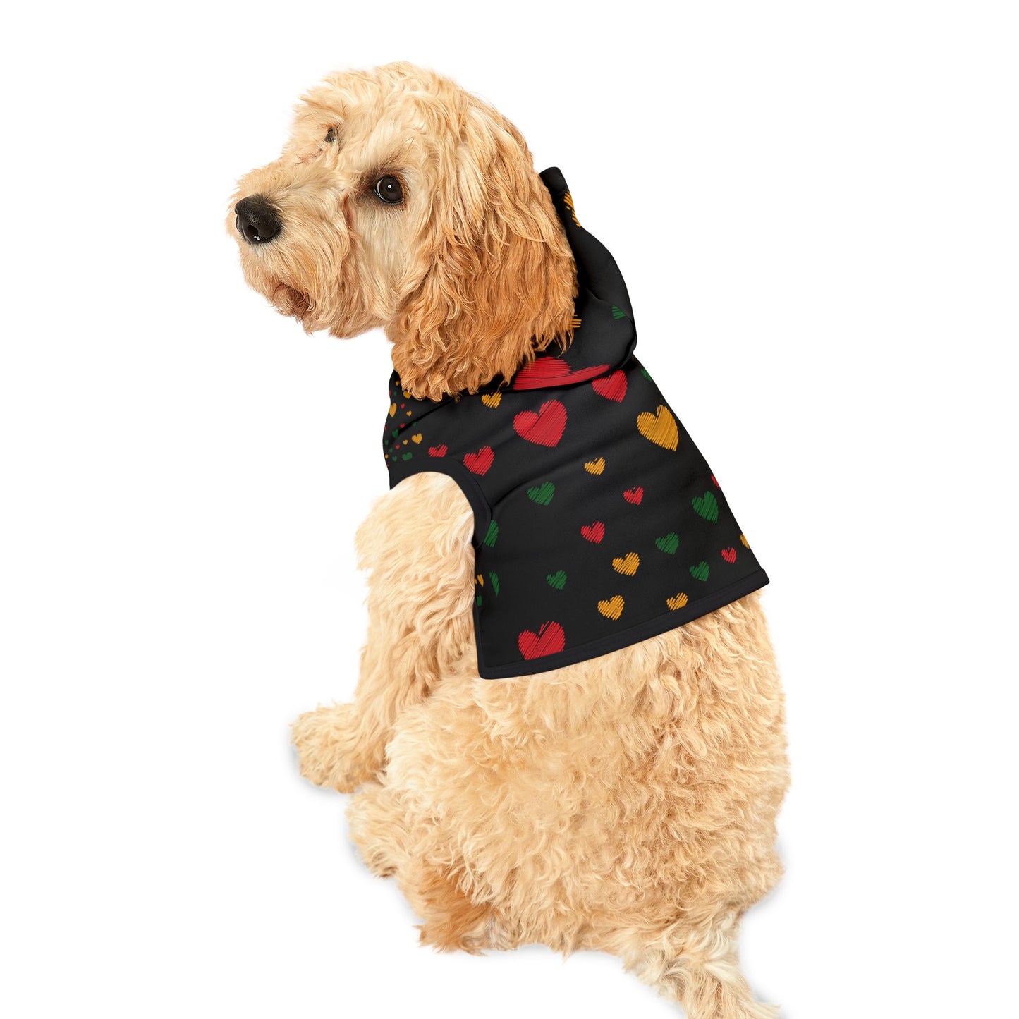 Pet Juneteenth Heart Hoodie