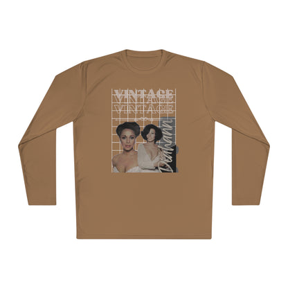 Unisex Lightweight Long Sleeve Vintage Diahann Tee