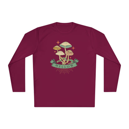 Mellow Mushrooms Long Sleeve Tee - Bohemian Style Shirt, Gift for Nature Lovers, Cozy Autumn Layer, Unisex Apparel, Festival Wear