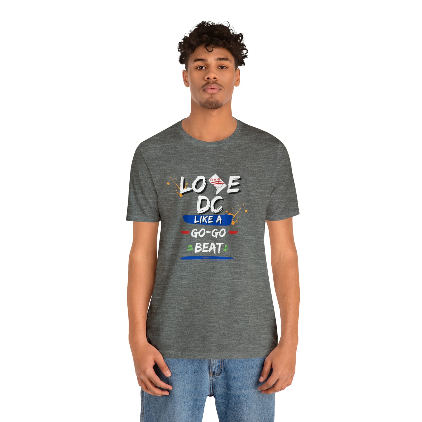 Unisex Jersey Short Sleeve Love DC Tee