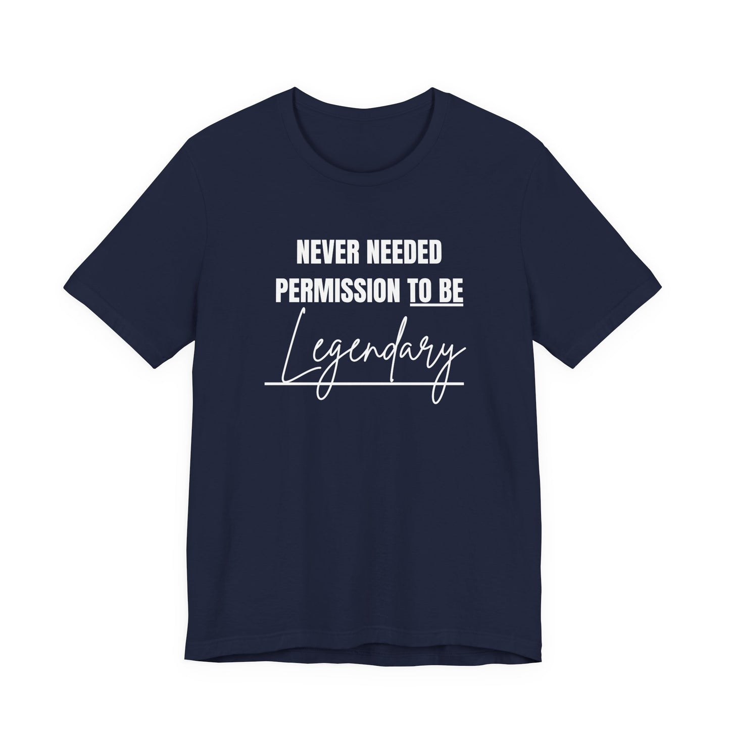 Unisex Casual LEGENDARY Graphic Tee - Perfect Gift for Friends, Summer Outfits, Festival Fashion, Everyday Wear, Gift for Him/Her