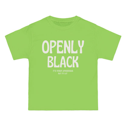 Beefy-T®  Openly Black Short-Sleeve T-Shirt