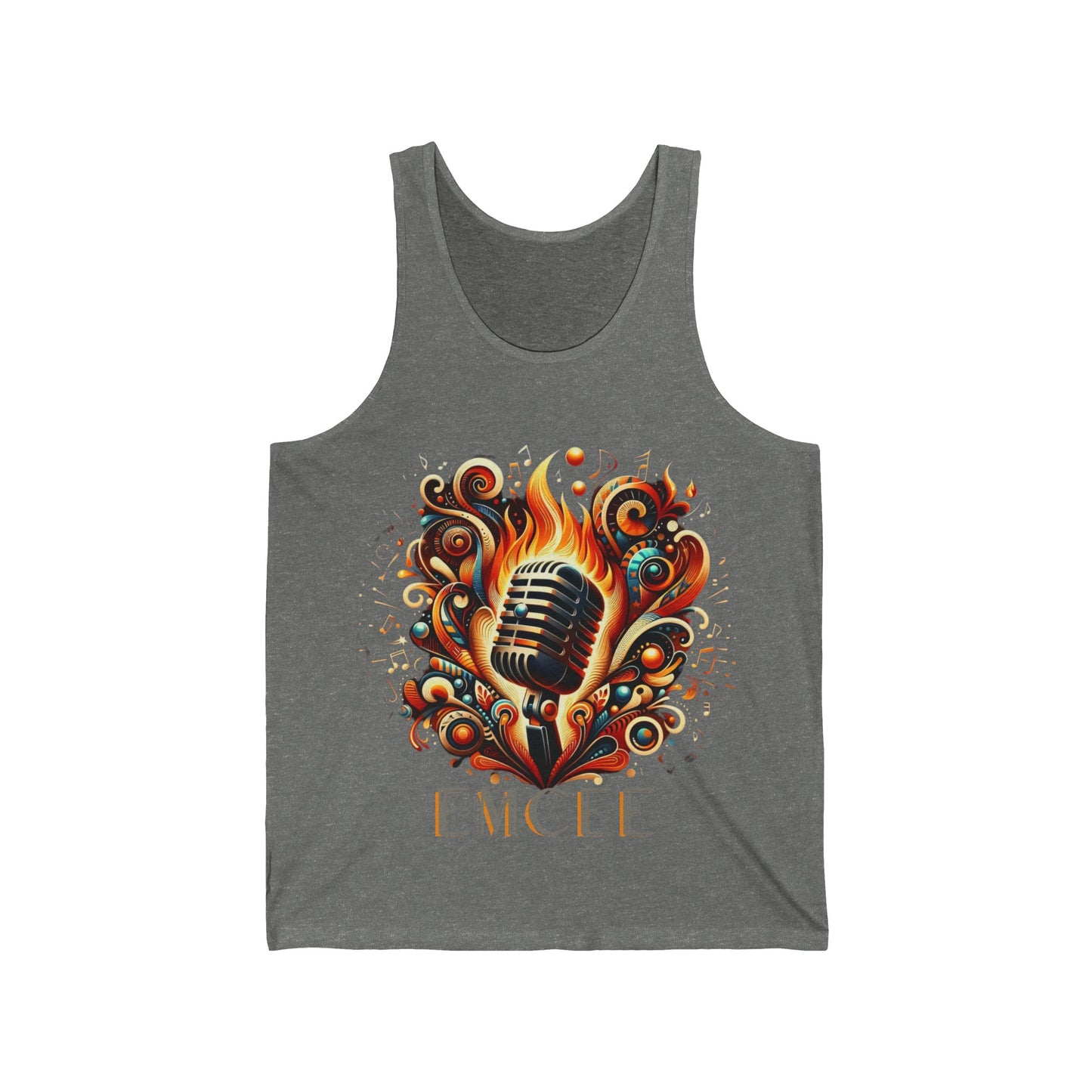 Unisex Jersey Emcee Foaming Mic Tank