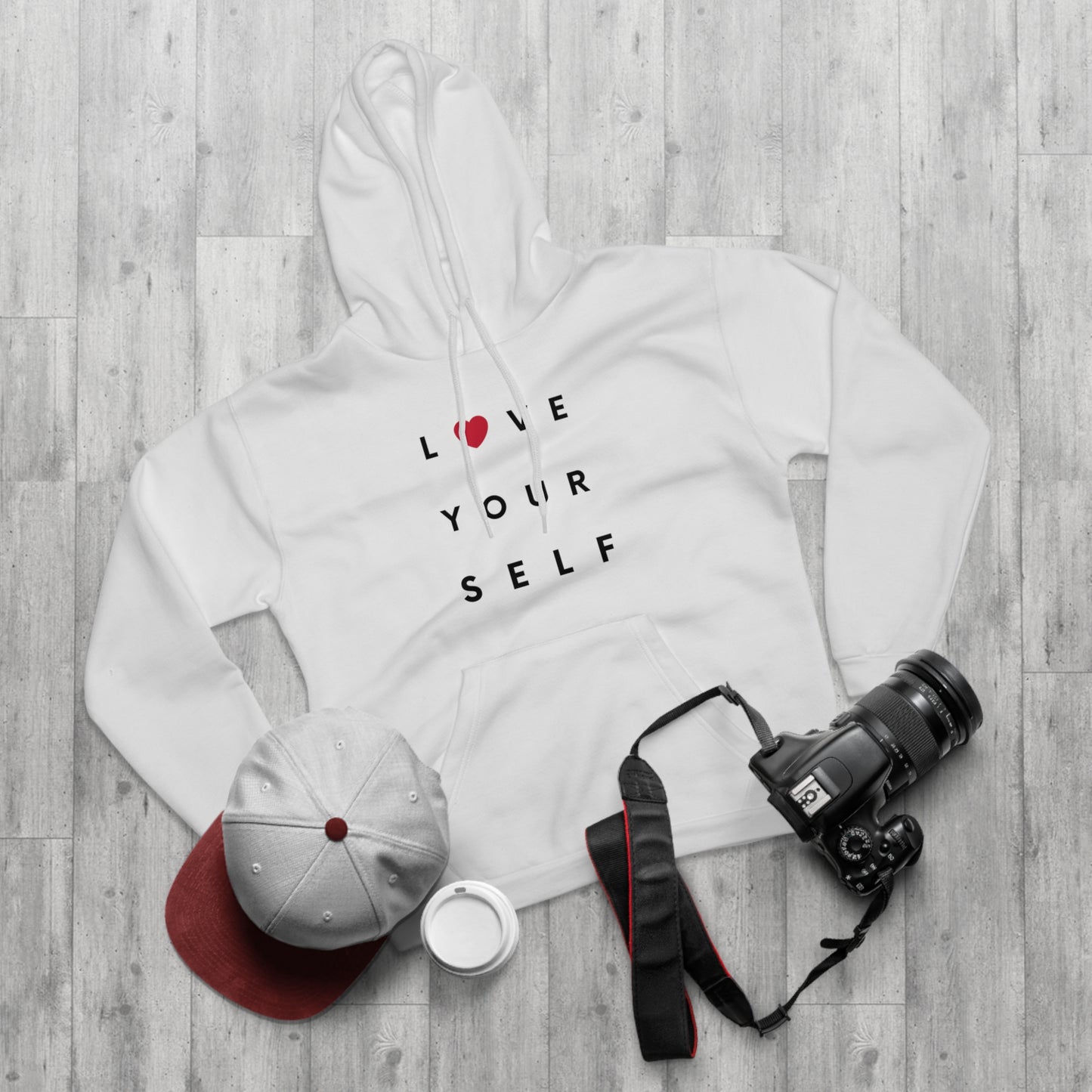 Love Yourself Unisex Pullover Hoodie