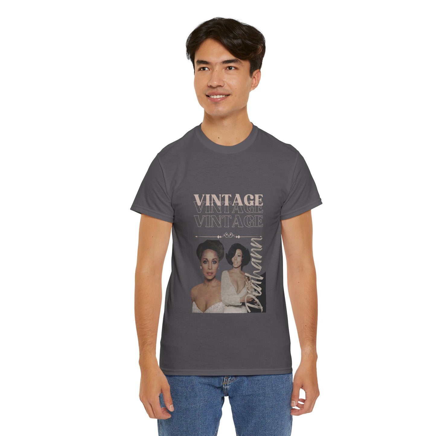 Unisex Heavy Wintage Diahann Cotton Tee