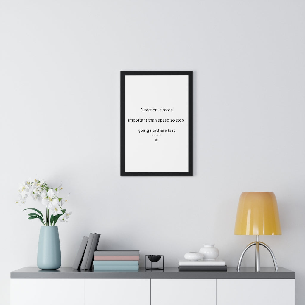 Premium Framed Vertical Poster