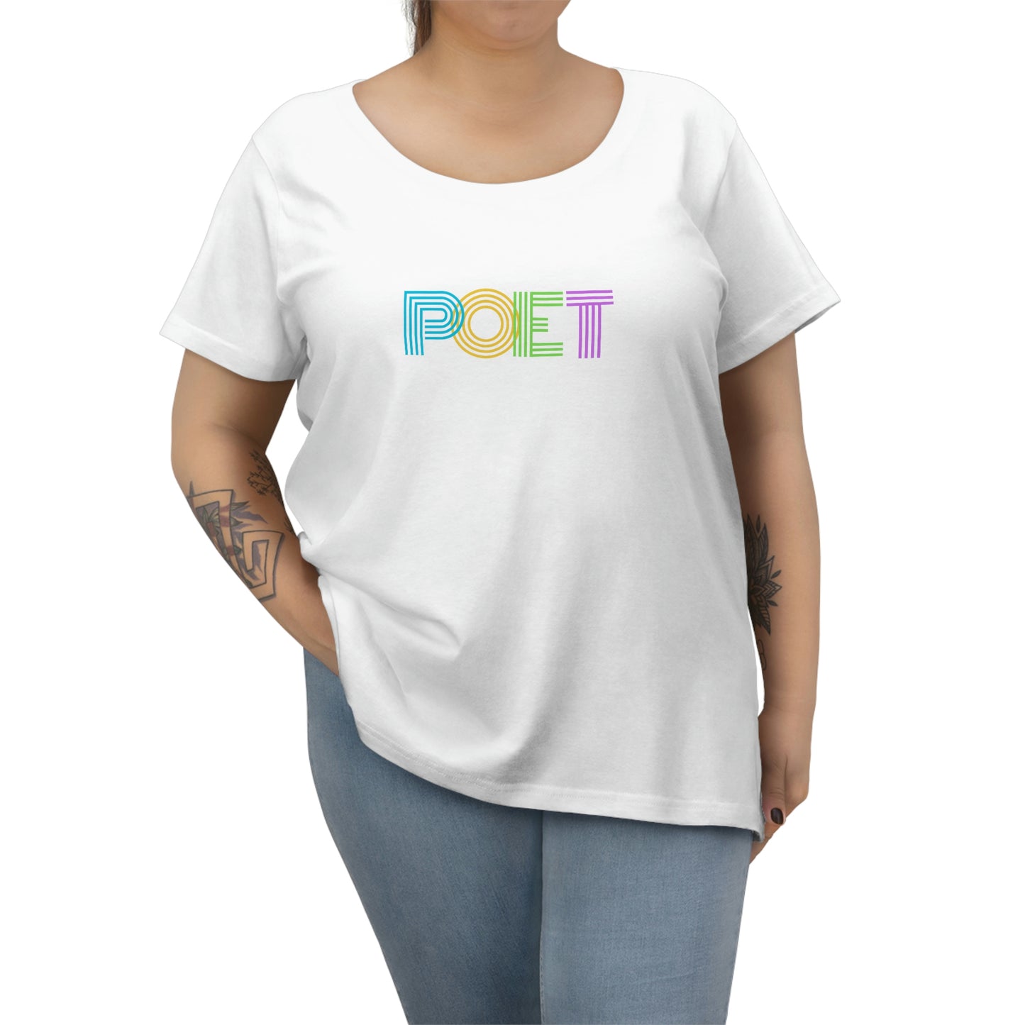 Women's Curvy POET Tee