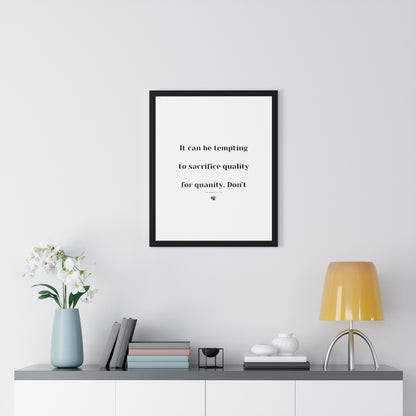 Premium Framed Vertical Poster