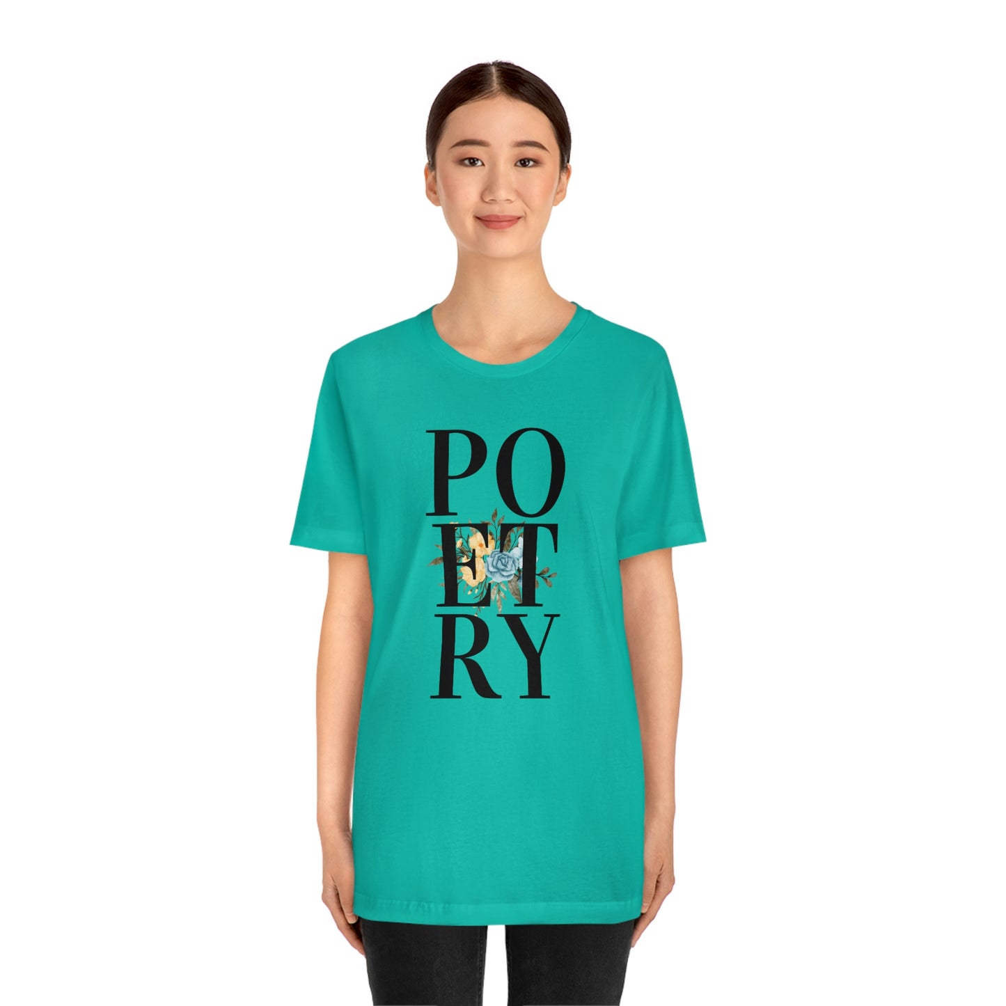 Unisex Jersey Short Sleeve Poetry Tee