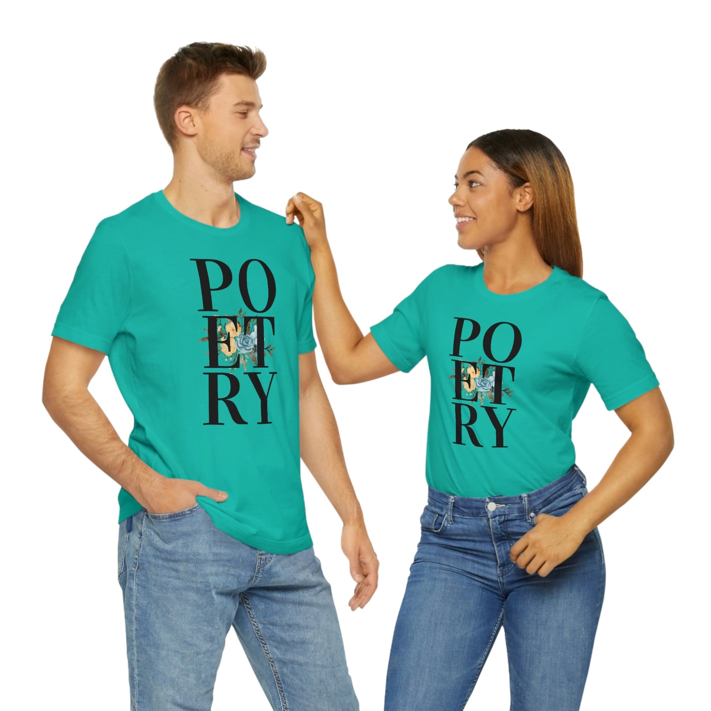 Unisex Jersey Short Sleeve Poetry Tee