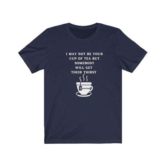 Unisex Jersey Short Sleeve  Cup of Tea Haiku Tee