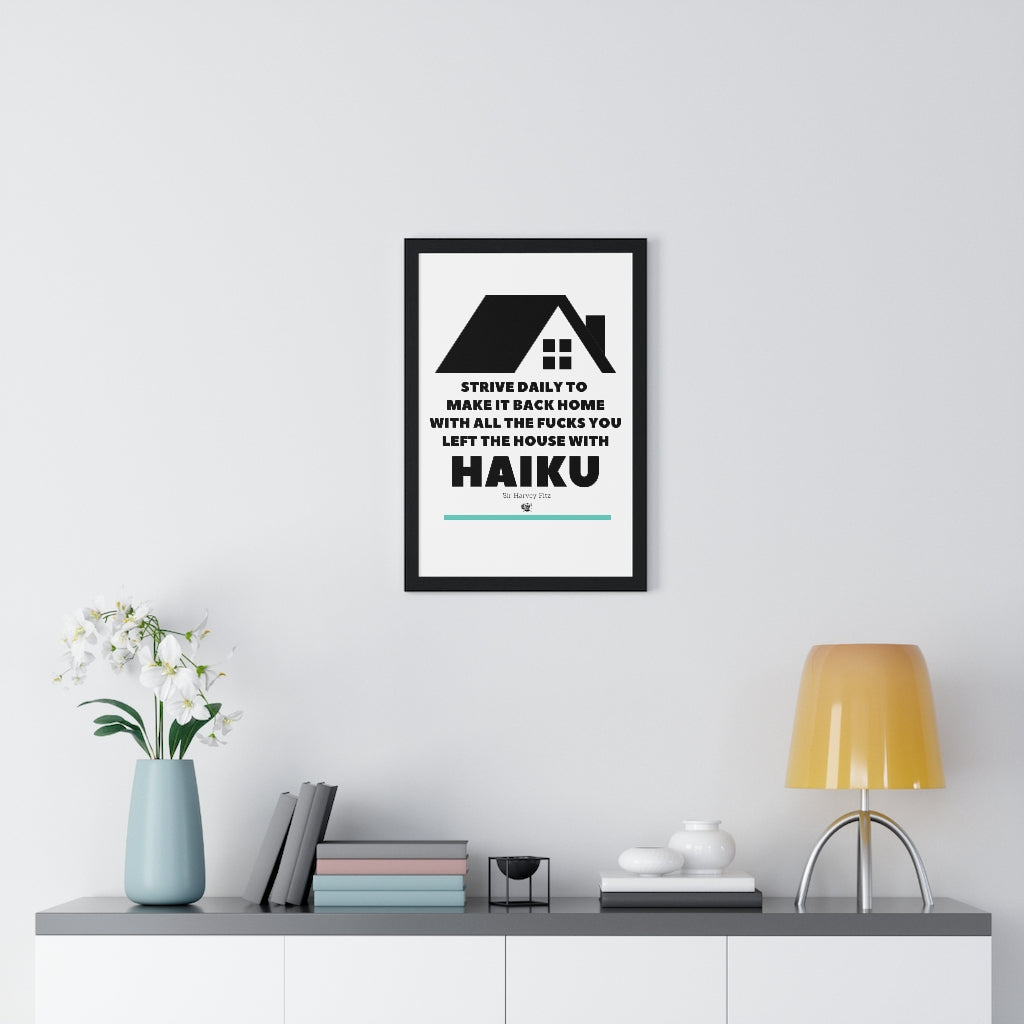 Premium Framed Vertical Poster