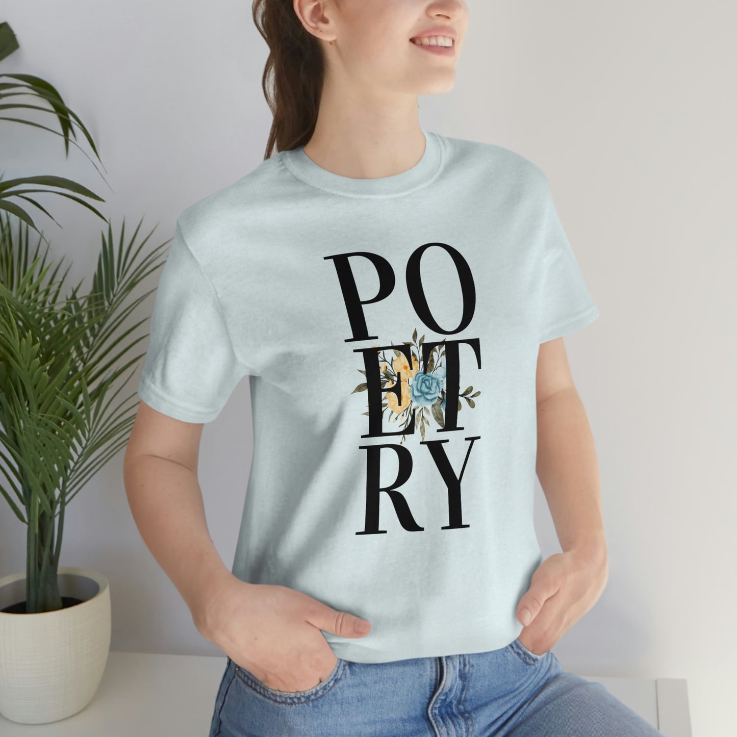 Unisex Jersey Short Sleeve Poetry Tee